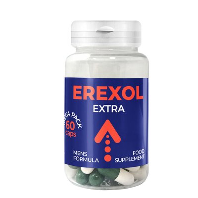 Cápsulas Erexol Extra para una mejor erección – 60 unidades