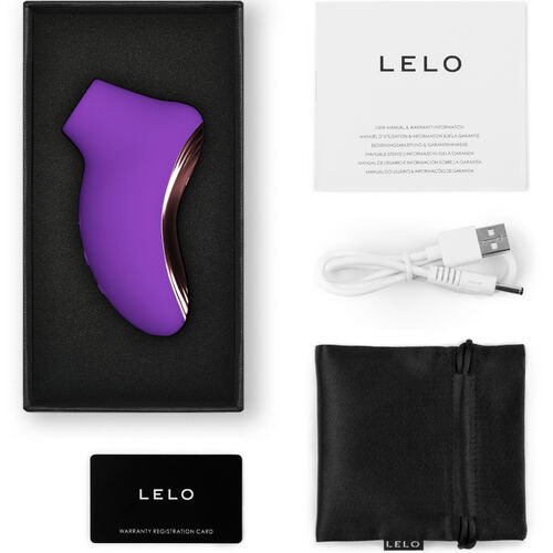 LELO - SONA 2 TRAVEL MASAJEADOR SÓNICO DE CLÍTORIS MORADO - Imagen 3