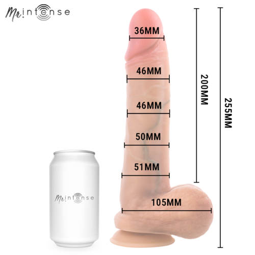 MR INTENSE - GARY XL DILDO SILICONA 25.5 CM -Ø- 5.1 CM - Imagen 5